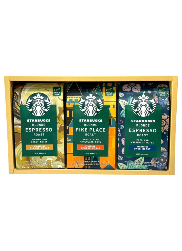 紙紮星巴克咖啡豆禮盒