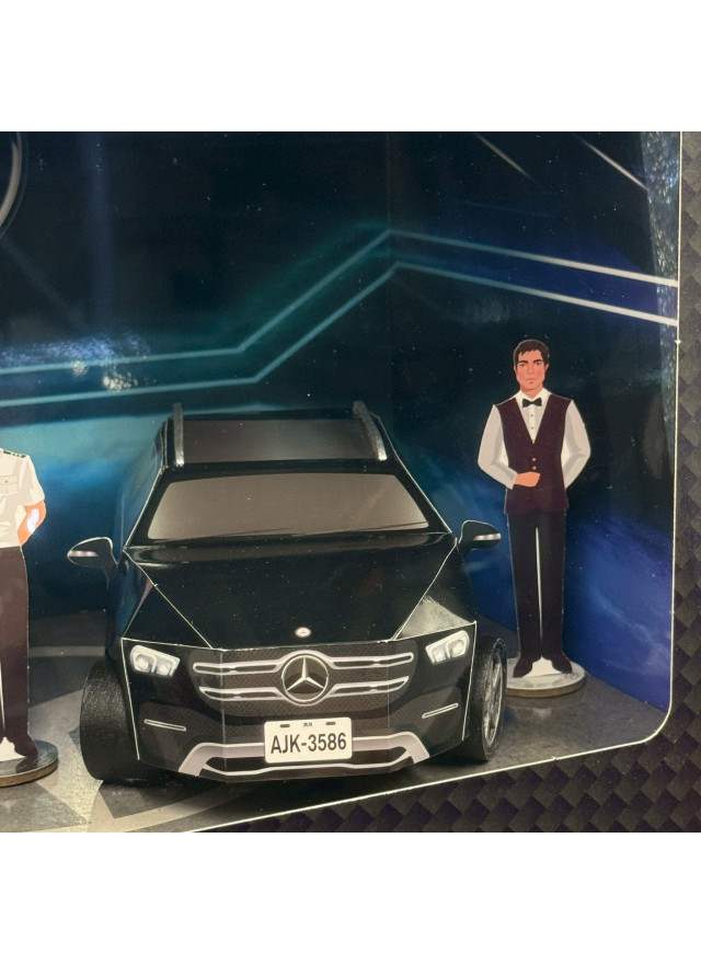 紙紮汽車禮盒 (賓士/保時捷)(附燈光)
