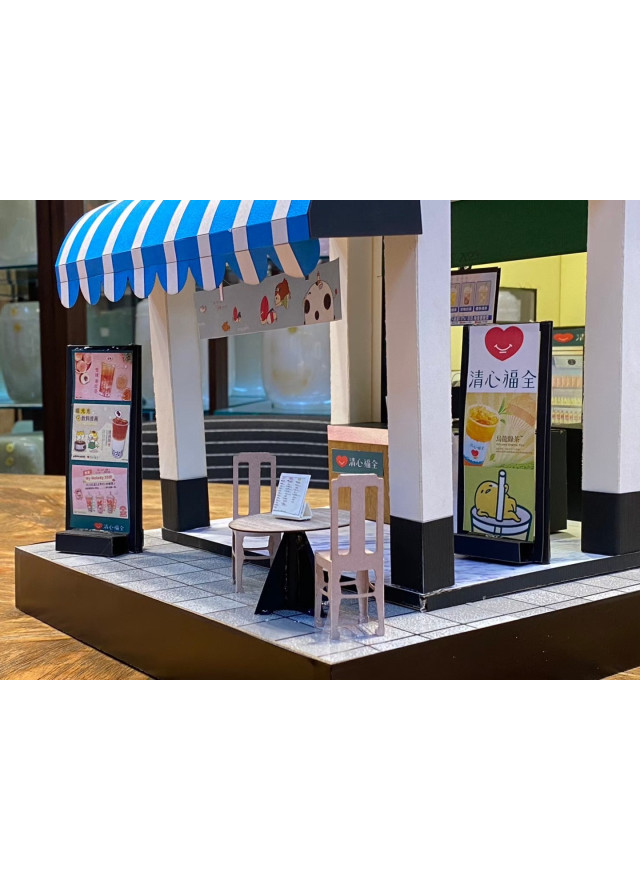 紙紮清心福全飲料店