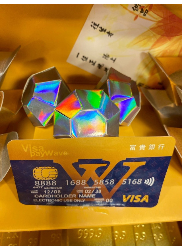 紙紮LV金庫 現代新式庫錢