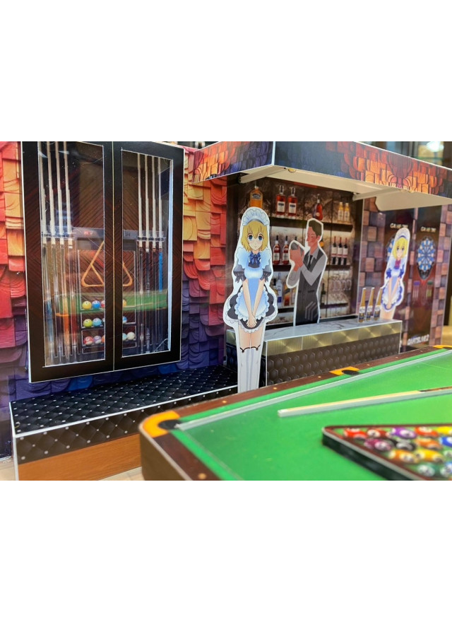 紙紮撞球酒吧遊樂間