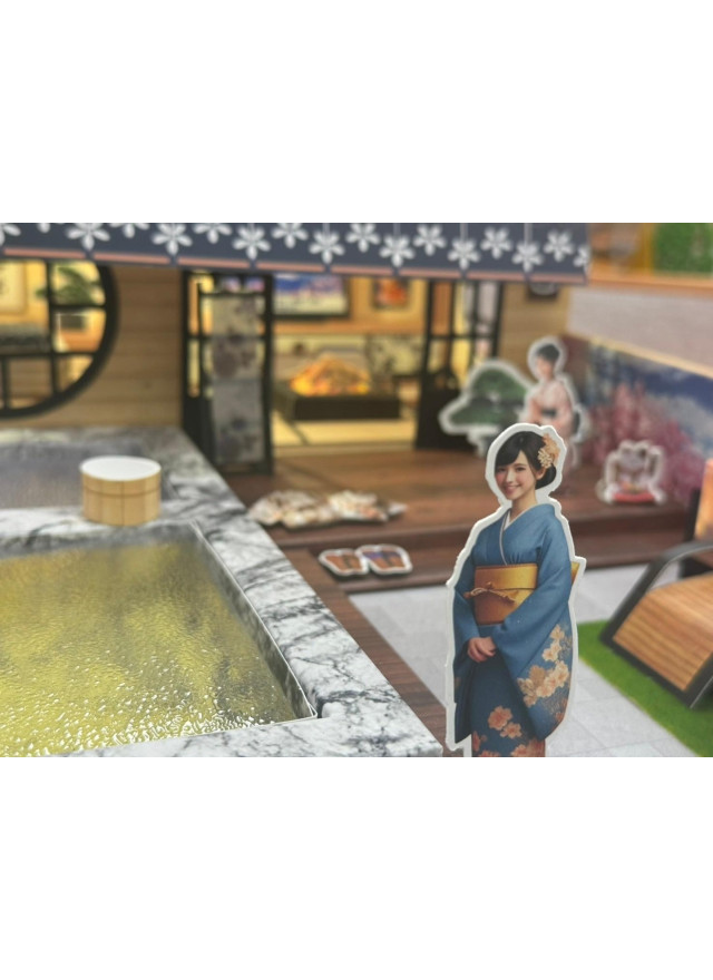 紙紮日式湯屋