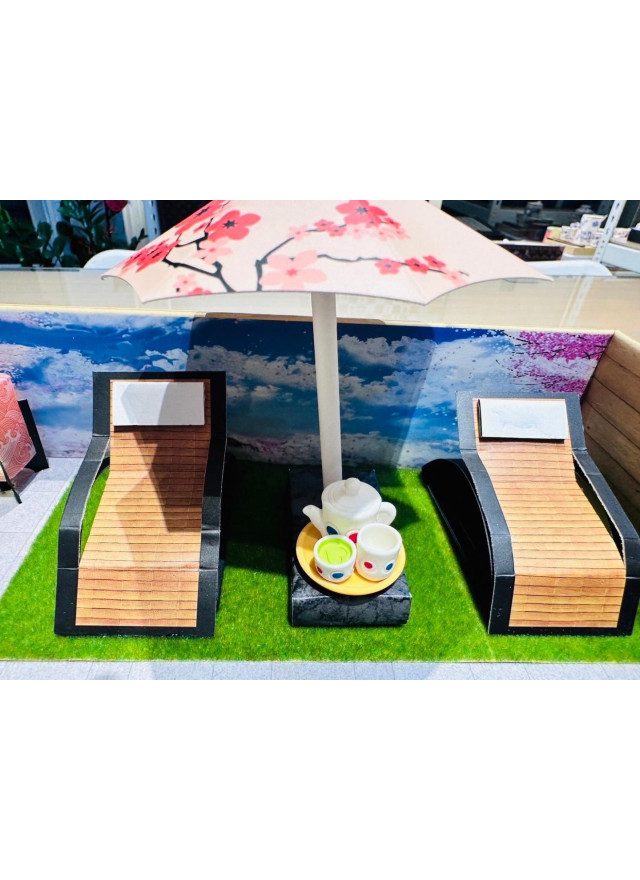 紙紮日式湯屋