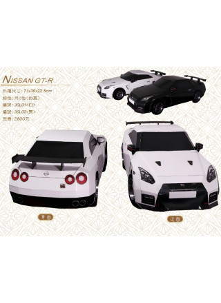 紙紮汽車 仿真Nissan GTR (黑/白)