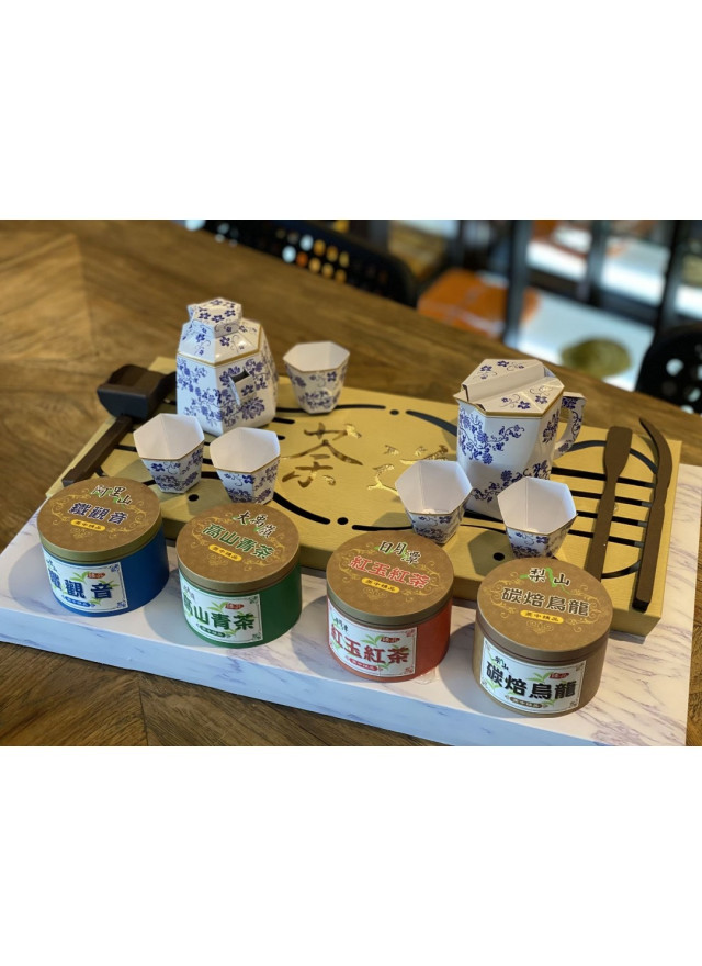 紙紮宜香茶具組