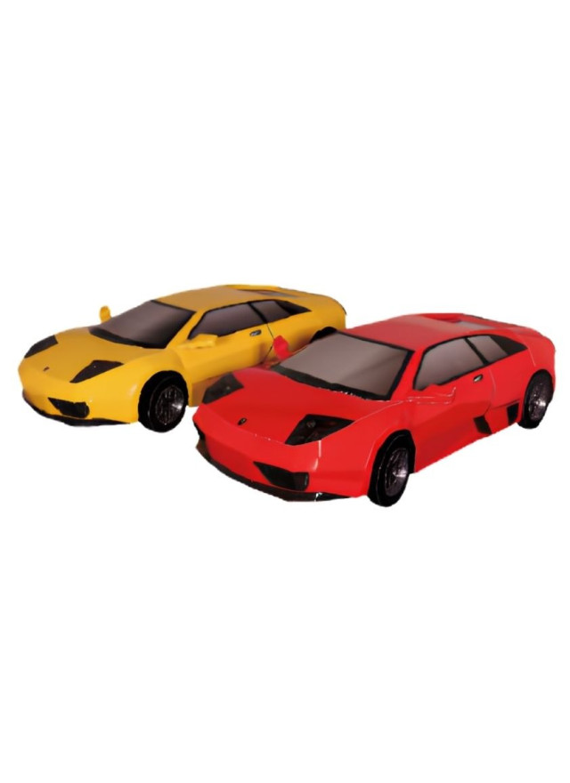 紙紮汽車 仿真藍寶堅尼 (紅/黃)