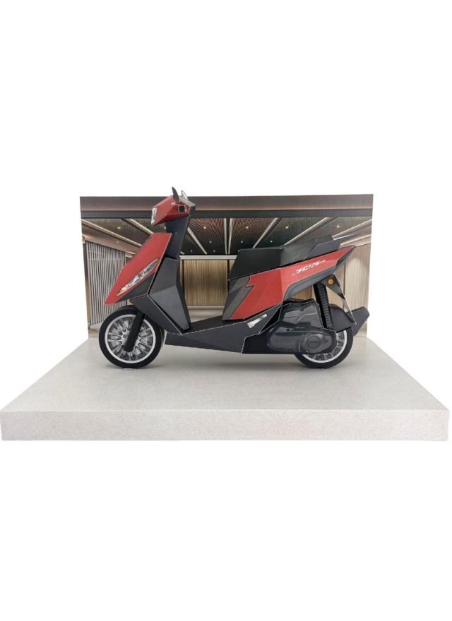 紙紮機車 Yamaha JOG機車情境組