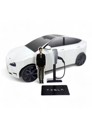 紙紮汽車 特斯拉 Tesla Model Y -運動白