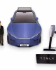 紙紮汽車 特斯拉 Tesla Model Y -冰荷藍