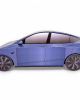 紙紮汽車 特斯拉 Tesla Model Y -冰荷藍