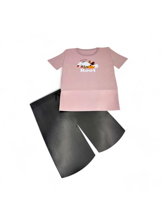 紙紮T-shirt 套裝 短袖