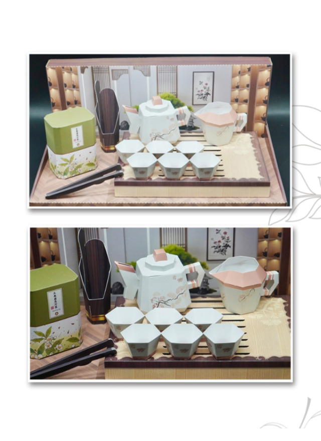 紙紮泡茶組