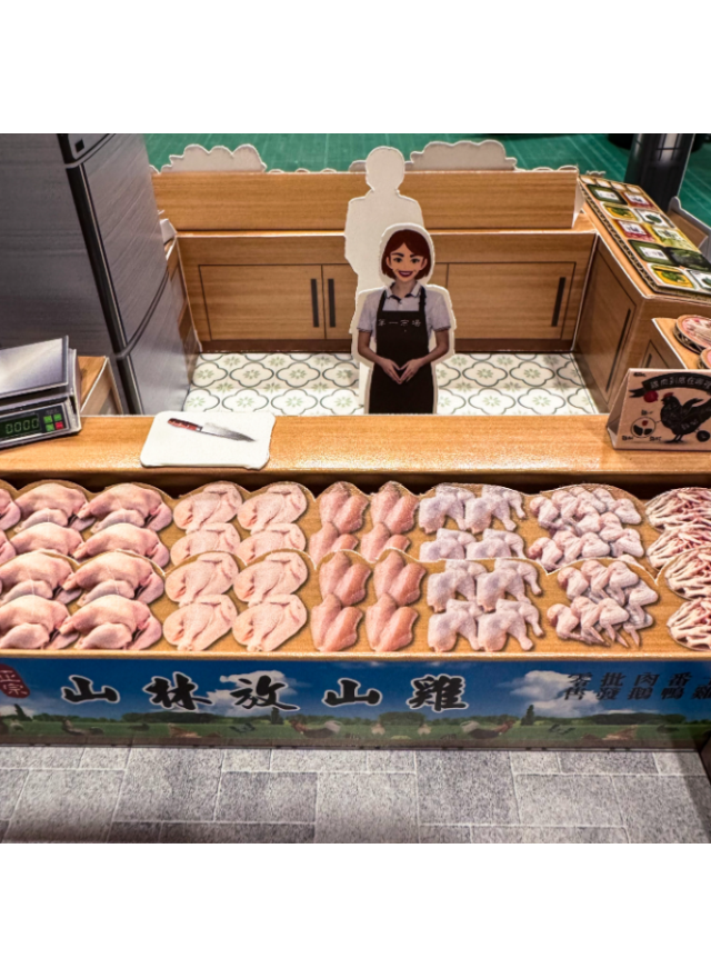 紙紮傳統菜市場