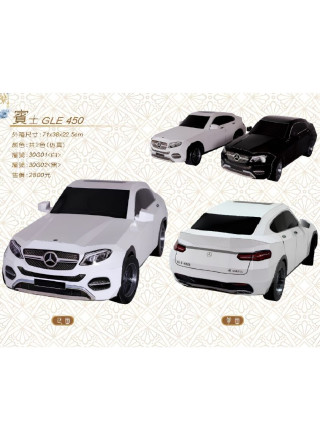 紙紮汽車 仿真賓士GLE450 (黑/白)