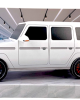 紙紮汽車 賓士G-class情境組 (白)